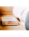 Radio Despertador - SANGEAN RCR-5, Plata, AC/DC