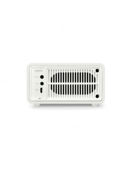 Radio - SANGEAN WR-7, Blanco, Batería