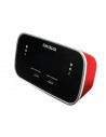 Radio Reloj Despertador - AIWA CRU-19RD, Rojo, Cargador, REd & Batería