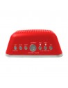 Radio Reloj Despertador - AIWA CRU-19RD, Rojo, Cargador, REd & Batería