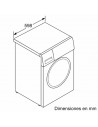 Lavadora Carga Frontal - BALAY 3TS3107BD, Blanco, 10 kg, 1400 rpm, EficienciaA