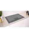 Placa Flexinducción - BALAY 3EB980AH, 80 cm, 3 Zonas, Gris Antracita