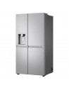 Frigorífico Americano - LG GSLE91MBAB, Acero, Altura 1.79 m, Eficiencia C