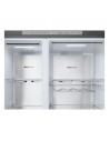Frigorífico Americano - LG GSLE91MBAB, Acero, Altura 1.79 m, Eficiencia C