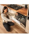Lavavajillas Integrable - CECOTEC Bolero Aguazero 6500 Full-Bi, 60 cm, 15 Cubiertos