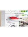 Secadora Bomba de Calor - BOSCH WQG24200ES, Blanco, 9 Kg, Eficiencia D