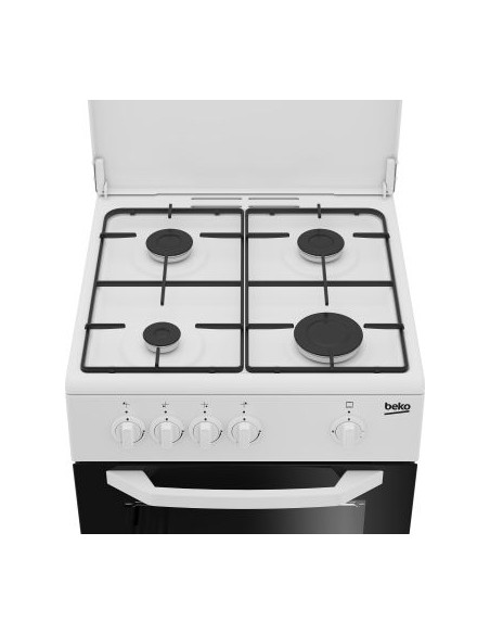 Cocina Gas Butano - BEKO CSG42009DW,...