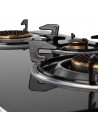 Hornillo de Gas - ORBEGOZO FO3520, 3 Fuegos, 4300 W, Negro