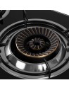 Hornillo de Gas - ORBEGOZO FO3520, 3 Fuegos, 4300 W, Negro
