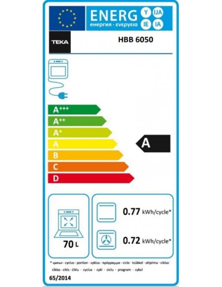 Horno Multifunción - TEKA HBB 6050,... Horno Multifunción - TEKA HBB 6050,...
