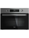 Horno Multifunción - TEKA HSC 635 P S, 45 cm, Inox, Dual Clean