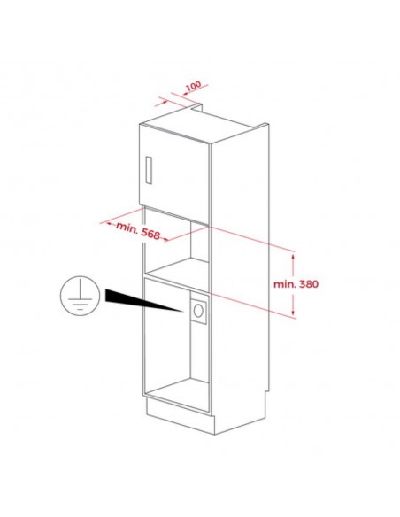 Microondas Integrable - TEKA MS 6220...