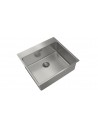 Fregadero Bajo Encimera - TEKA Forlinea RS15 50.40, Inox, 1 Cubeta, Mueble 60 cm, Encastrado o Enrasado