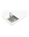 Fregadero Bajo Encimera - TEKA Forlinea RS15 50.40, Inox, 1 Cubeta, Mueble 60 cm, Encastrado o Enrasado
