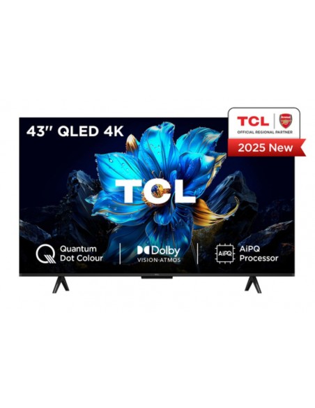 TV QLED - TCL 43P7K, 43", 4K UHD,...