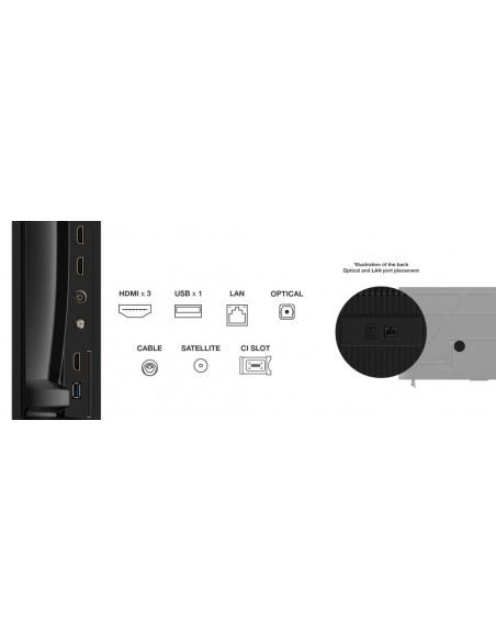 TV LED - TCL 55P6K, 55", 4K, Google...