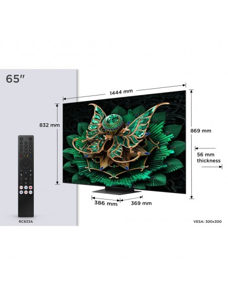 TV MiniLED - TCL 65C7K Premium, 65",...
