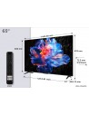 TV LED - TCL 65P6K, 65", 4K, HDR, Google TV, Game Accelerator