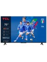 TV LED - TCL 75P6K, 75", 4K HDR, GoogleTV, Game Accelerator