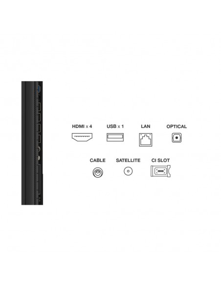 TV QLED - TCL 85P8K, 85", 4K UHD,...