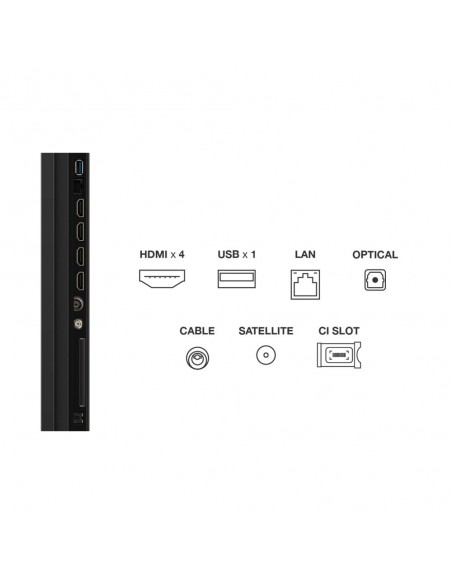 TV QLED - TCL 98P8K, 98", 4K UHD,...