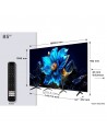 TV QLED - TCL 85P7K, 85", 4K UHD, GoogleTV