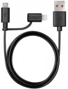 Cable - VARTA 57948101401, 2 en 1, Longitud 1 m