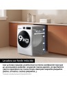 Lavadora Libre Instalación - SAMSUNG WW90DG5G34AEEC, Blanco, 9 kg, Inteligencia Artificial, Eficiencia A-10%