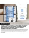 Frigorífico Multidoor - SAMSUNG RM90F67CECEF, Alto 185 cm, Negro, Eficiencia E
