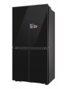 Frigorífico Multidoor - SAMSUNG RM90F67CECEF, Alto 185 cm, Negro, Eficiencia E