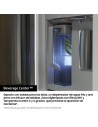Frigorífico Multidoor - SAMSUNG RM90F67CECEF, Alto 185 cm, Negro, Eficiencia E