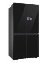 Frigorífico Multidoor - SAMSUNG RM90F67CECEF, Alto 185 cm, Negro, Eficiencia E