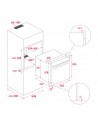 Horno Multifunción - TEKA HSB 6250 P, Negro, Pirolítico