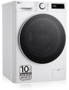 Lavadora Libre Instalación - LG F2WR5S08A0, Blanco, 8 Kg, 1400 rpm, Vapor, Eficiencia A