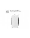 Lavadora Libre Instalación - LG F2WR5S08A0, Blanco, 8 Kg, 1400 rpm, Vapor, Eficiencia A