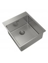 Fregadero Encastrado - TEKA Forline RS15 40.40, Inox, SilentSmart, 1 Cubeta
