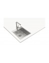 Fregadero Encastrado - TEKA Forline RS15 40.40, Inox, SilentSmart, 1 Cubeta