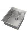 Fregadero Encastrado - TEKA Forline RS15 40.40, Inox, SilentSmart, 1 Cubeta