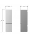 Combi Libre Instalación - LG GBV3100APY, Inox, Altura 1.86 m, No Frost, Eficiencia A