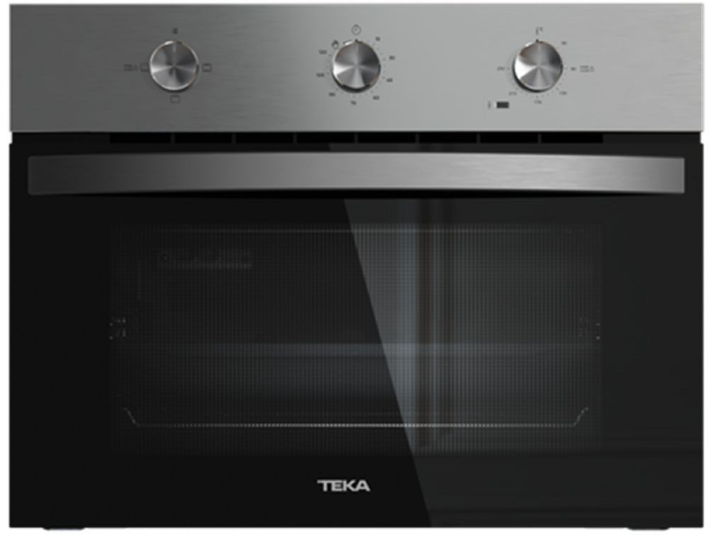 Teka – Horno convencional compacto Teka de 45 cm con 3 funciones y sistema HydroClean – HBC 5350.
