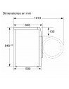 Lavadora Libre Instalación - Bosch WGG144ZXES, 9 kg, 1400 rpm, Acero Inoxidable