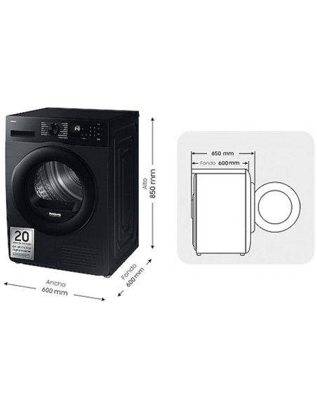 Secadora Carga Frontal - SAMSUNG...