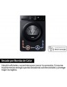 Secadora Carga Frontal - SAMSUNG DV90DG52A0ABEC, Bomba de Calor, 9 Kg, Negro, Eficiencia C