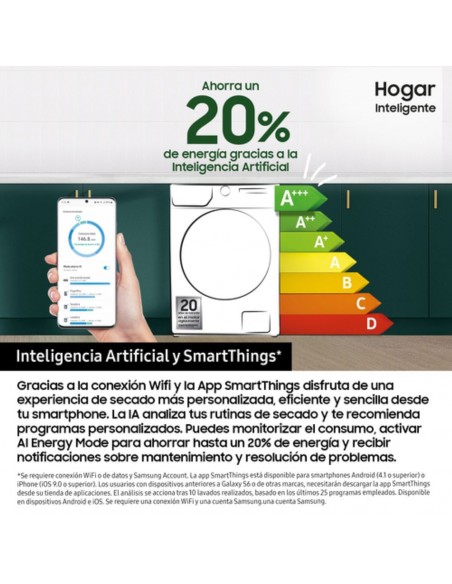 Secadora Bomba de Calor - SAMSUNG...