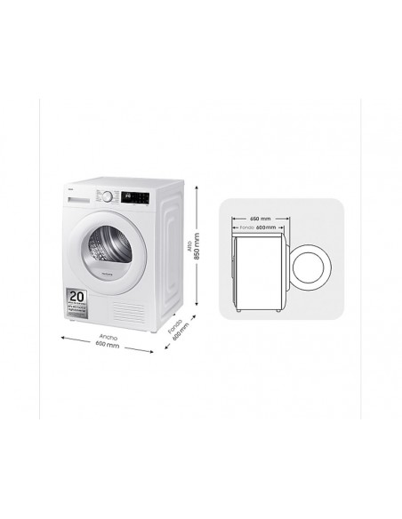 Secadora Carga Frontal - SAMSUNG...