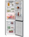 Combi Libre Instalación - Beko B5RCNE365HXB, No-Frost, Harvestfresh, Dual Cooling 1.86 metros, Inox