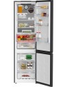 Combi Libre Instalación - Beko B5RCNE406LXBRW, No-Frost, 2,03 m, EverFresh+, Harvestfresh, Aeroflow, Wi-Fi, Dark Inox
