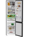 Combi Libre Instalación - Beko B5RCNE406LXBRW, No-Frost, 2,03 m, EverFresh+, Harvestfresh, Aeroflow, Wi-Fi, Dark Inox