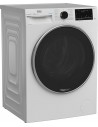 Lavadora Libre Instalación - Beko B5WFT510418WD, Autodose, 10 Kg y 1400 RPM, Bluetooth, Blanco