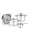 Batería Cocina - Monix Optima, 5 Piezas, Tapa Incluida